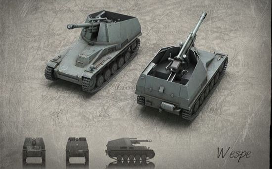 德国:装甲精锐《焦土战略:胡蜂自走炮》_哔哩哔哩 (゜-゜)つロ 干杯