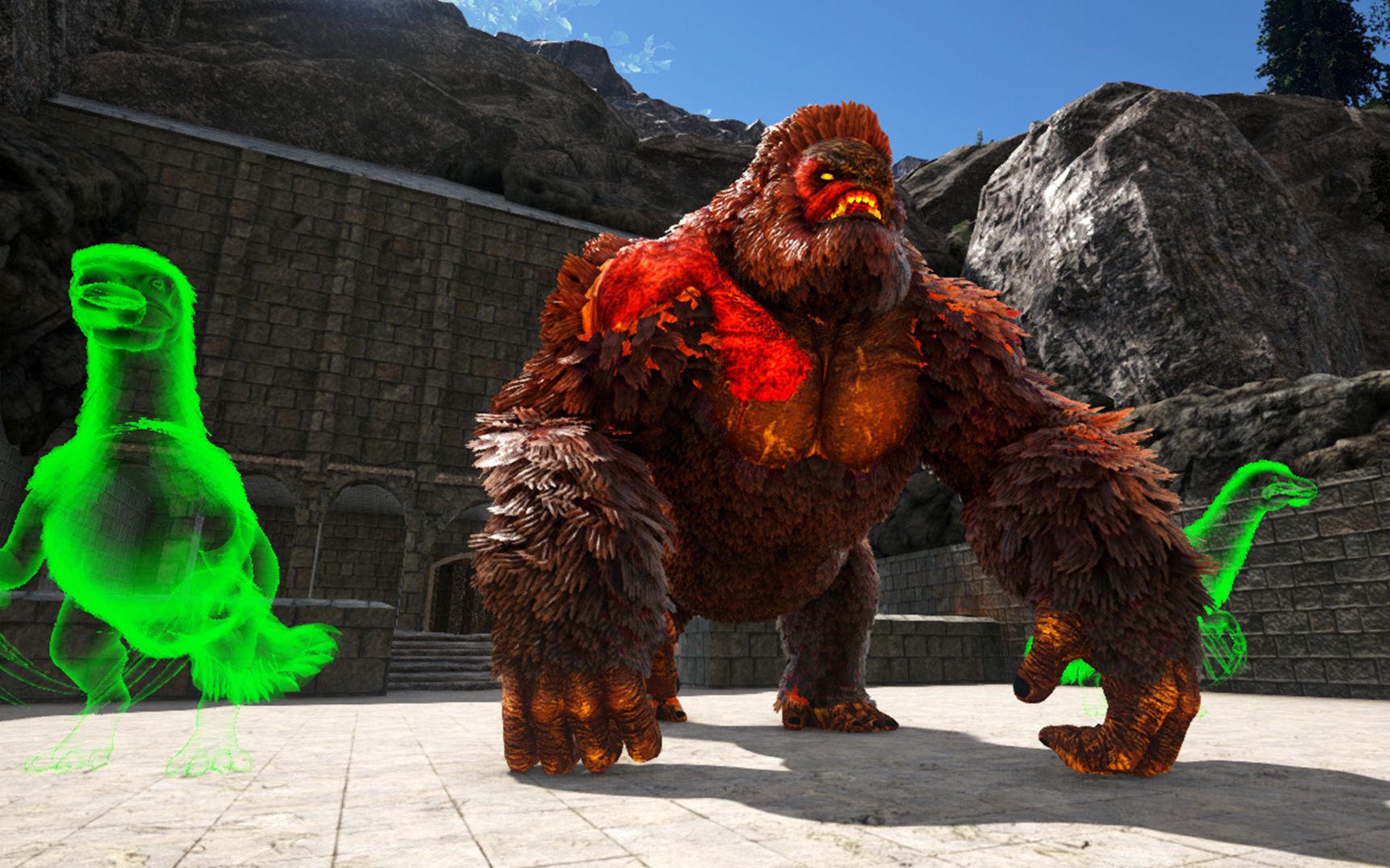 方舟生存进化:救赎归来 11 又抓到一只大金刚这下可以生二代了