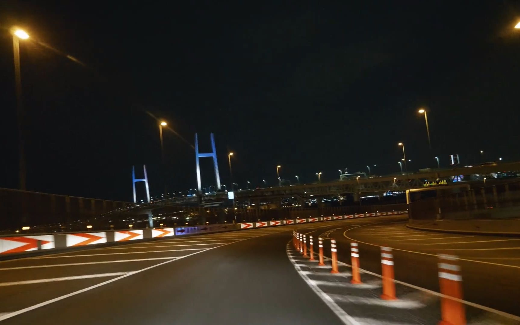 【youtube】[驾驶体验] 日本首都高速湾岸线(夜) 2017.