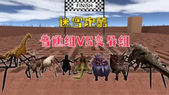 疯狂动物与动物园：斑马的尾巴挂了一只老鼠，差点在迷宫里迷路了！