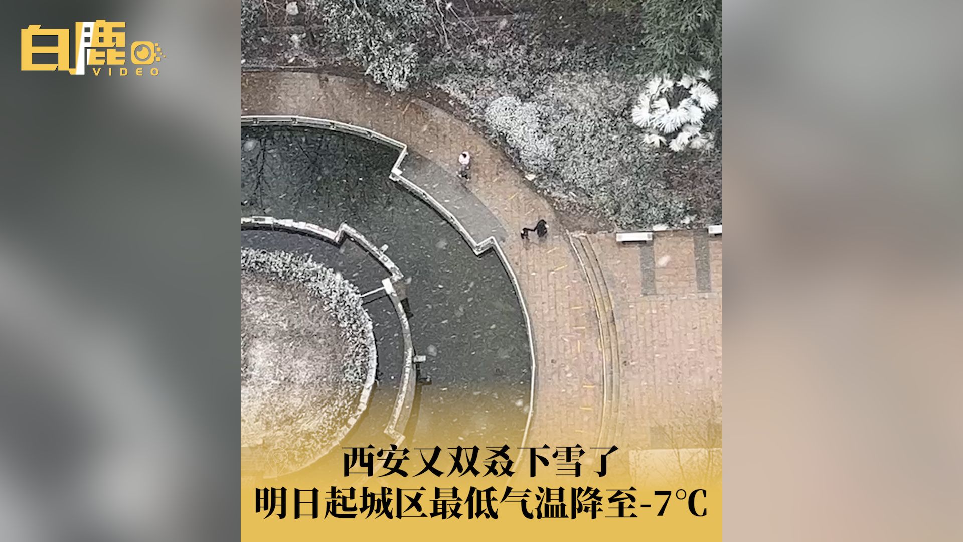 西安又双叒下雪了哔哩哔哩bilibili