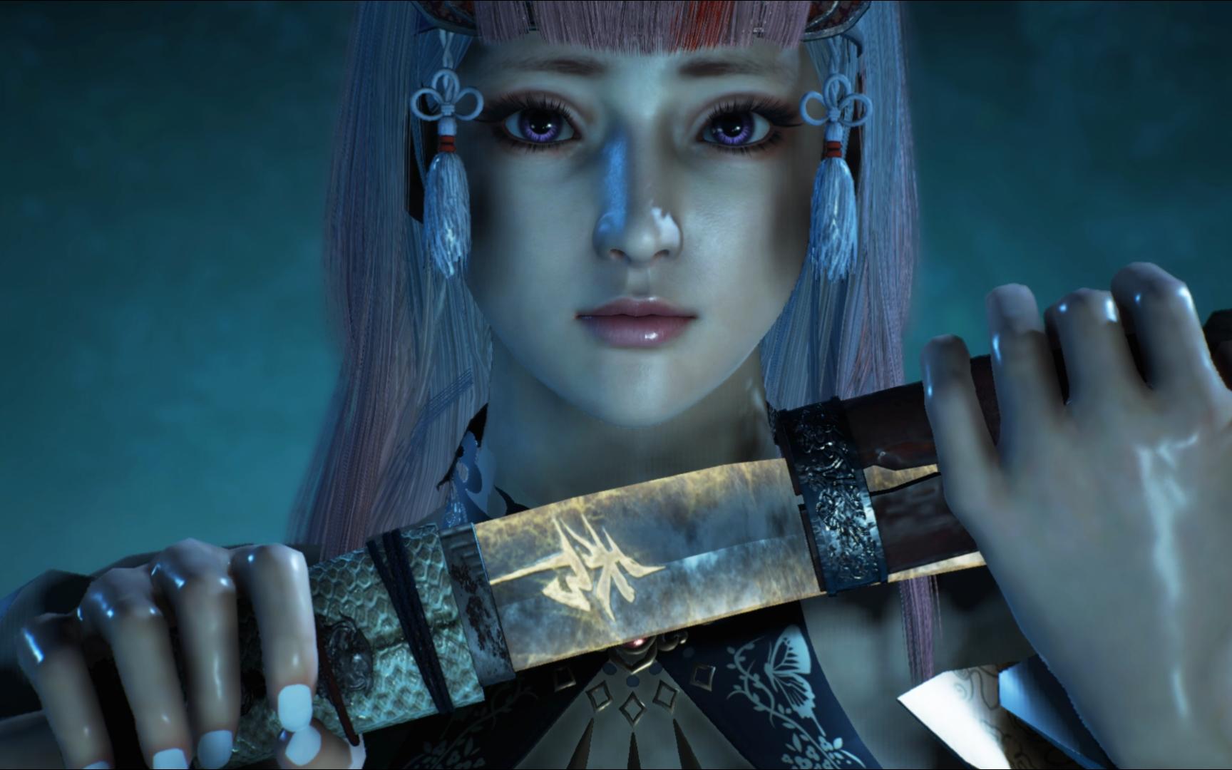 仁王2,夜刀神,大太刀莽完与老父亲相认,然后被老父亲拒之门外