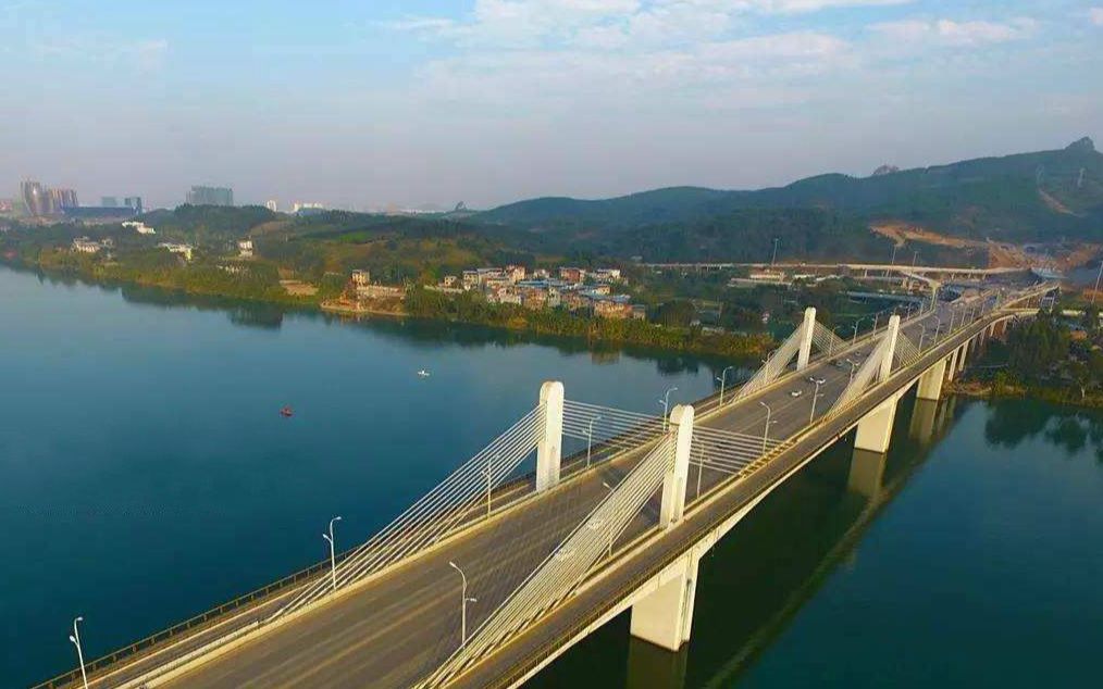 夜骑柳州三门江大桥