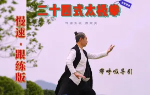 Download Video: 健康运动打卡‘24式太极拳’。春暖花开跟练一起来！