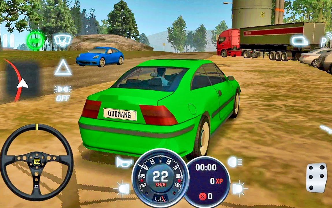 驾驶汽车在中国全速行驶!汽车游戏