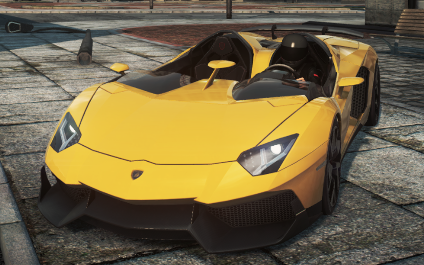 极品飞车17 独一无二的兰博基尼埃文塔多j lp 700-4 dlc车辆