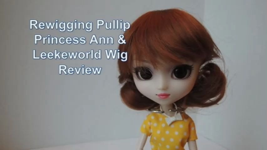 [图]油管搬运-How to remove a Pullip wig + Leekeworld wig review - YouTube