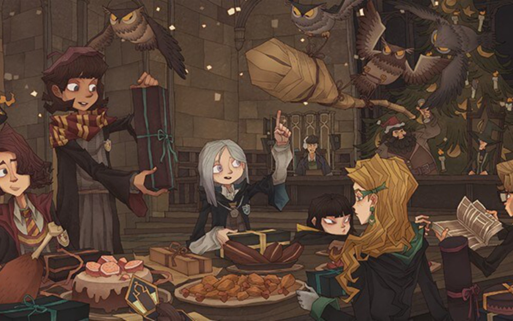 《哈利波特魔法觉醒》獾院学子预备开学前瞻实况