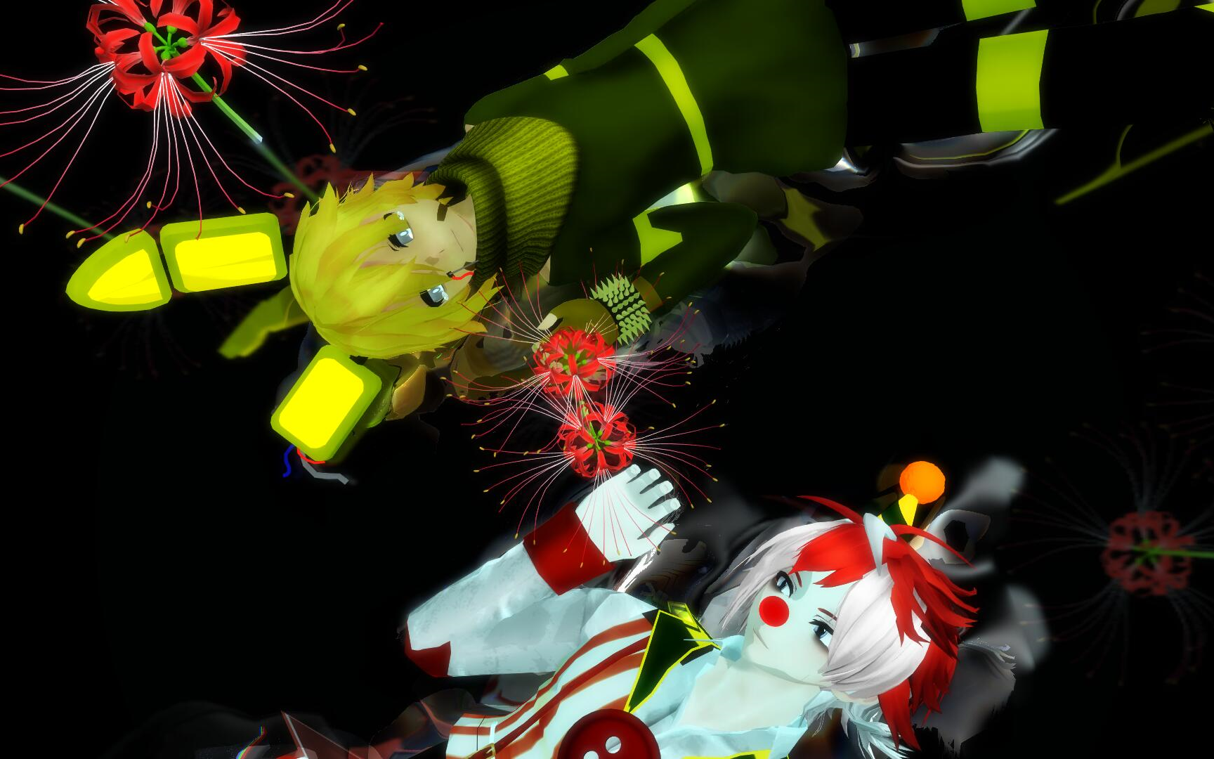 【mmd fnaf】ennard&springtrap 蜘蛛絲monopoly[劇情向]