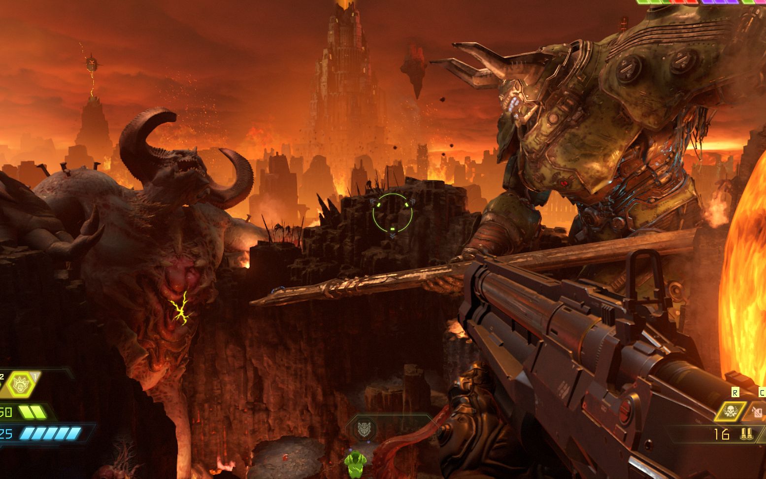 这大概是这游戏中最震撼的场景了|毁灭战士:永恒(doom)_哔哩哔哩 (゜