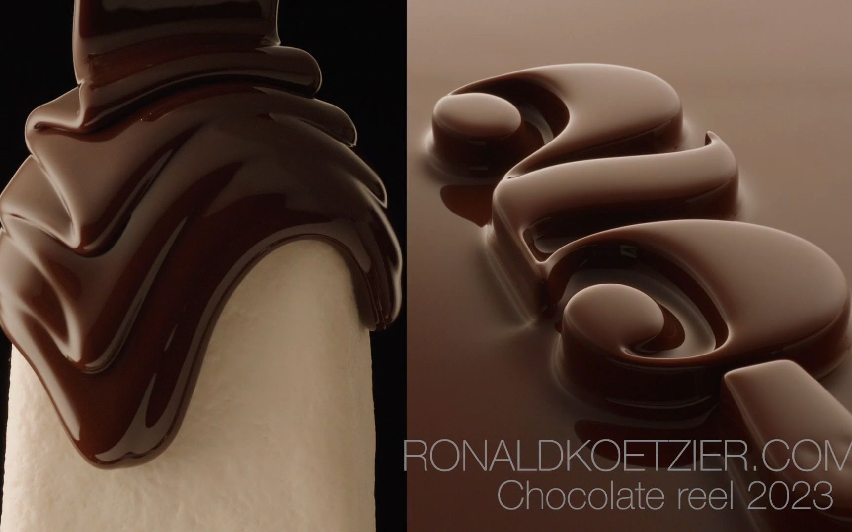 【超棒CG作品集】ABLETOP reel chocolate 2023哔哩哔哩bilibili