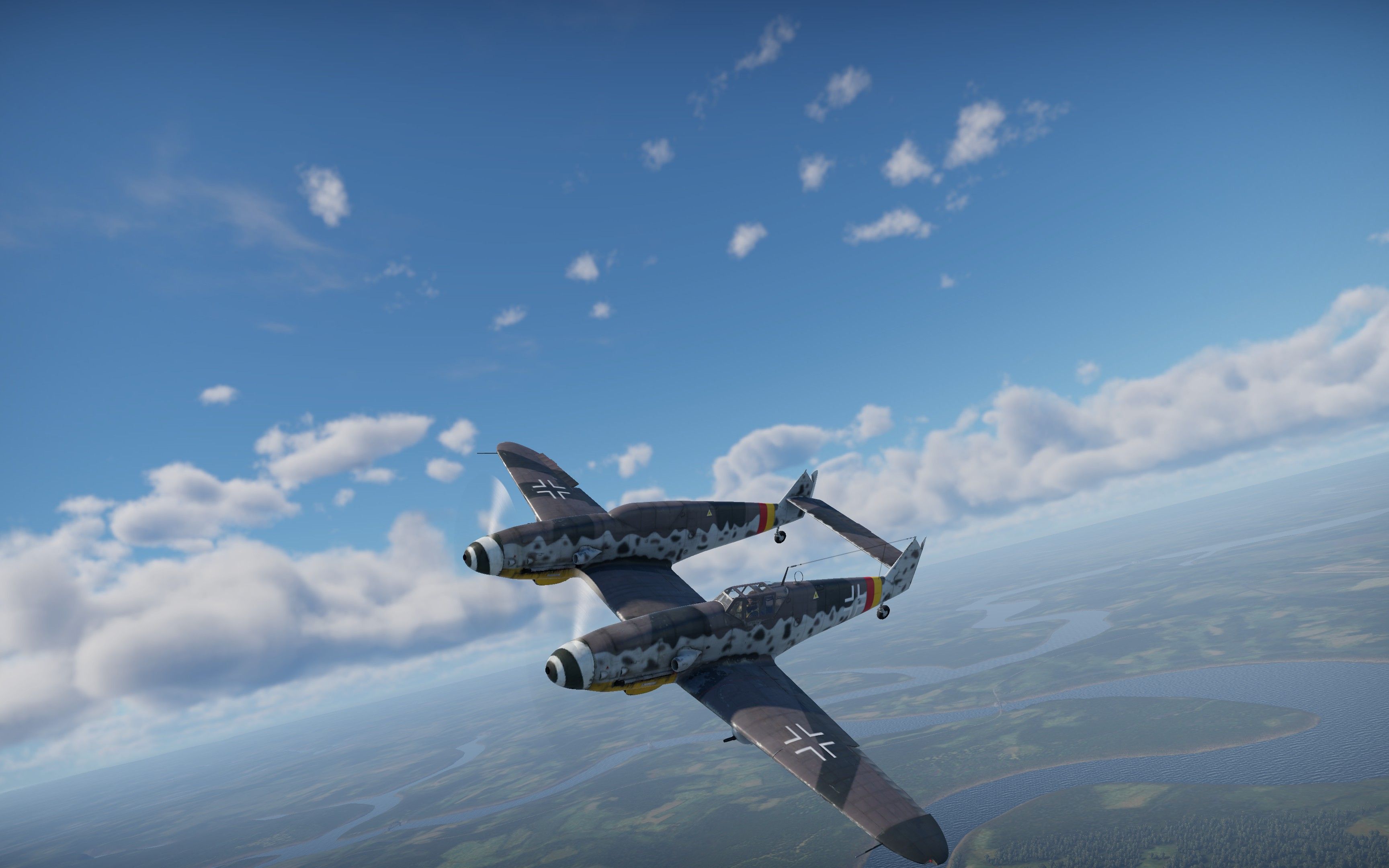 【战争雷霆】双bf109转转转