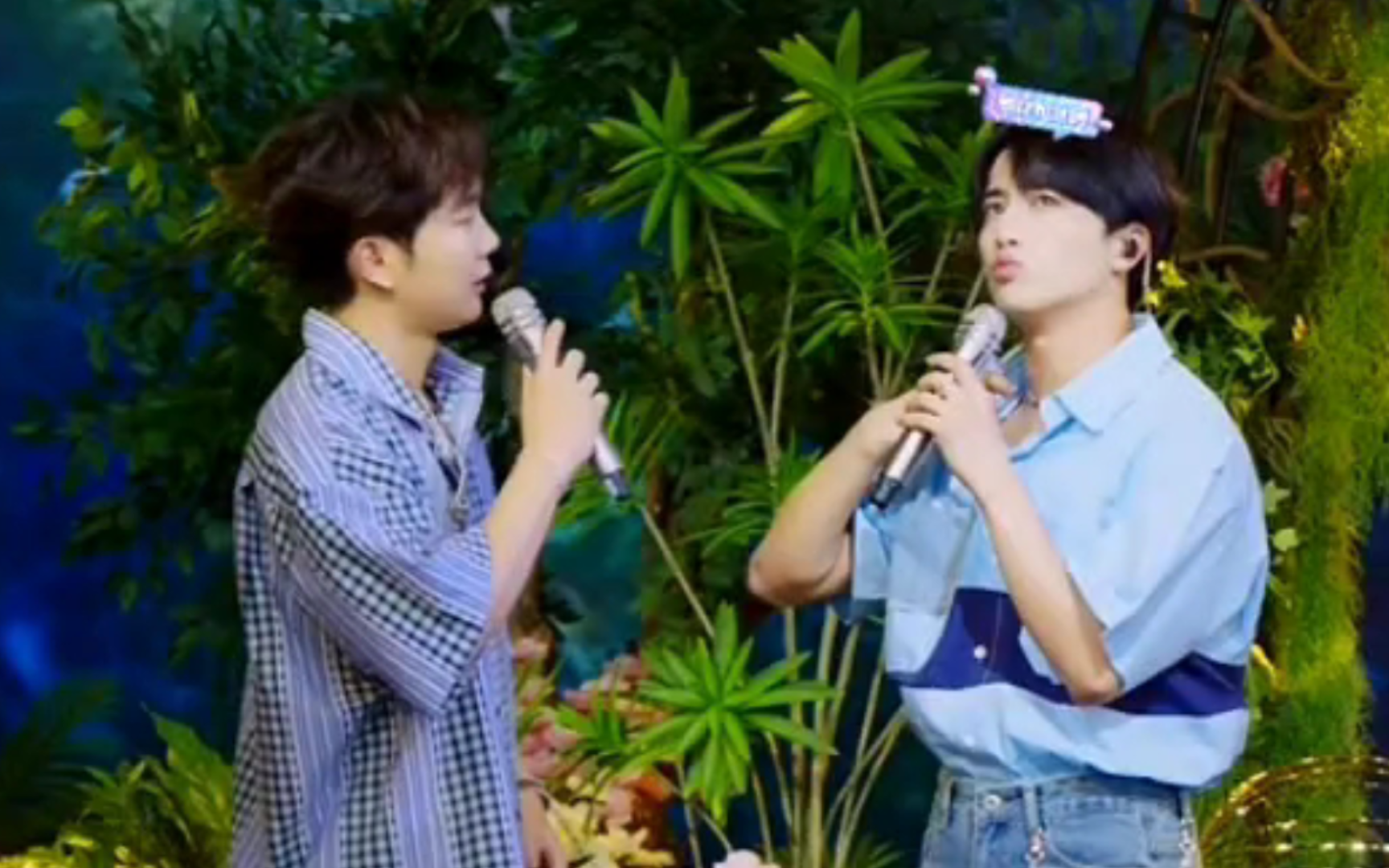 【伯远&何屹繁】20240520 dy直播同频乐园《rise 登峰造极境》cut