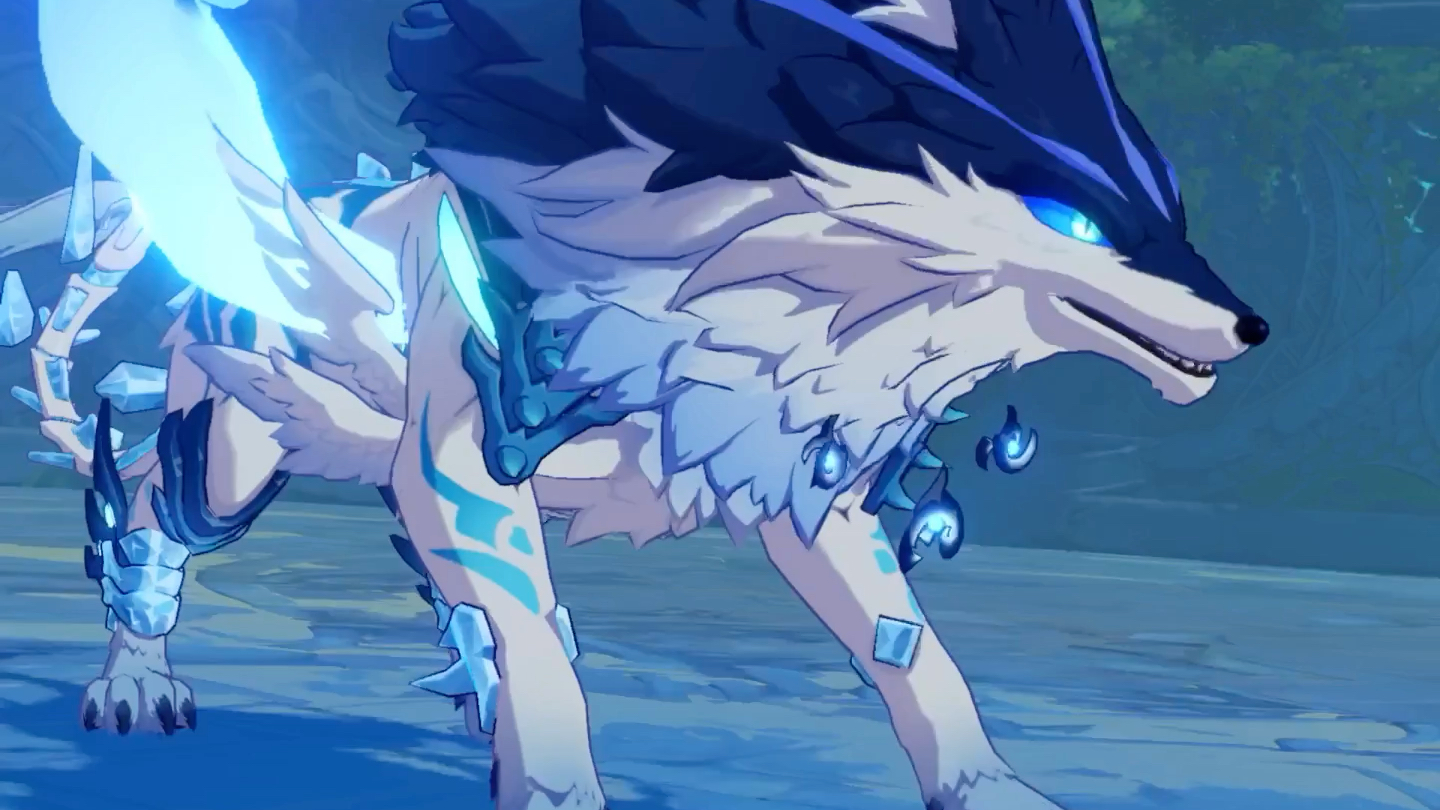 【原神】贫民双岩双火队硬啃北风狼_哔哩哔哩_bilibili