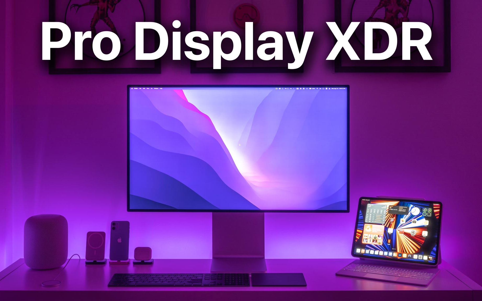 开箱4万块的显示器7千块的支架苹果prodisplayxdrprostand