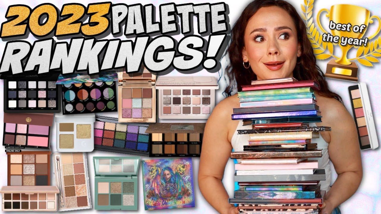 【Morgan Turner】美妆年度大赏之眼影大排名:RANKING EVERY PALETTE I TRIED哔哩哔哩bilibili