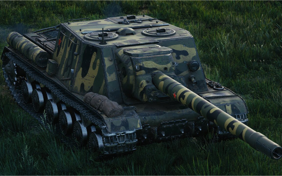 【坦克世界外服】isu-152  10杀 7500 输出
