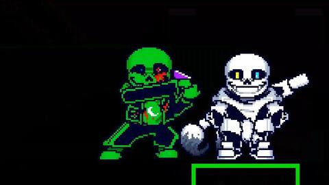 传说之下困难模式第一阶段】UNDERTALE HARD MODE sans fight!!