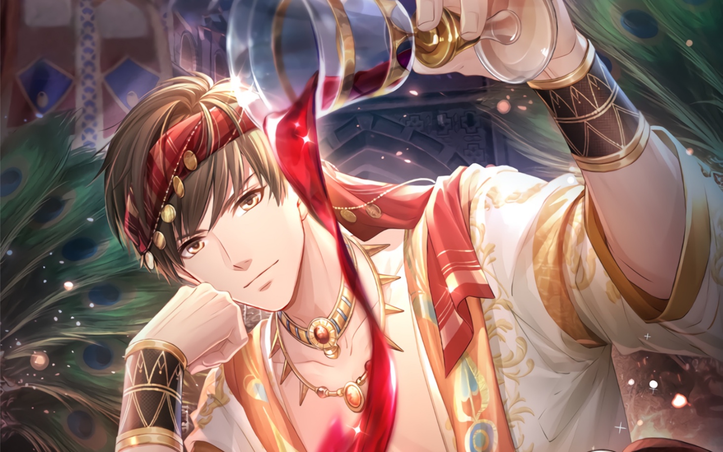 【恋与制作人】白起 祝福之约 ssr月色过境约会 盛宴热响活动_哔哩