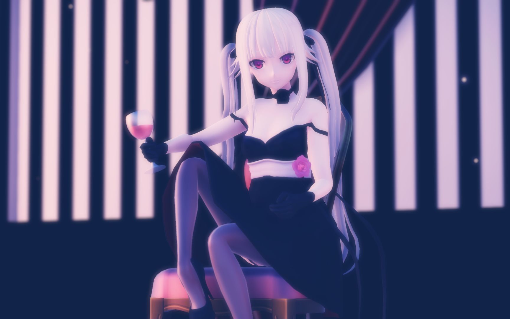 [图]【万华镜MMD】正所谓葡萄美酒夜光杯 琼浆玉液饮不醉呀