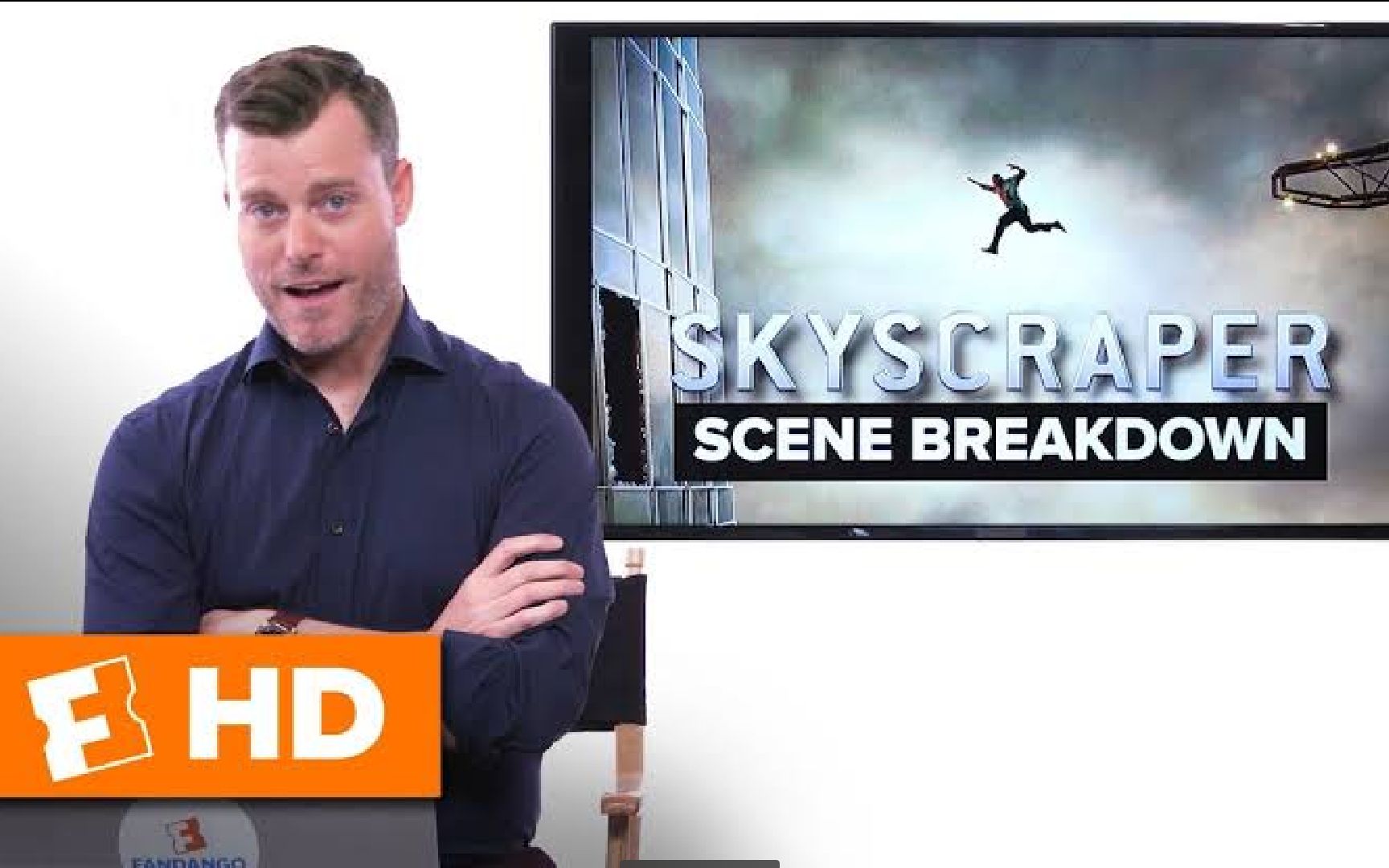 [图]【《摩天营救》导演解析巨石强森高空动作戏/Skyscraper Director Breaks Down the Dwayne John Jump Scene】