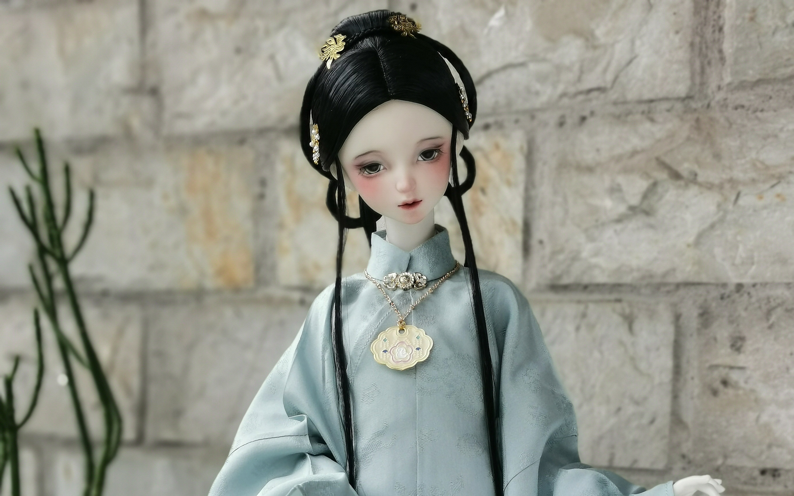 【bjd开箱】娃用汉服 |钟迟迟·春灯旧| 大明富婆(不是)_哔哩哔哩