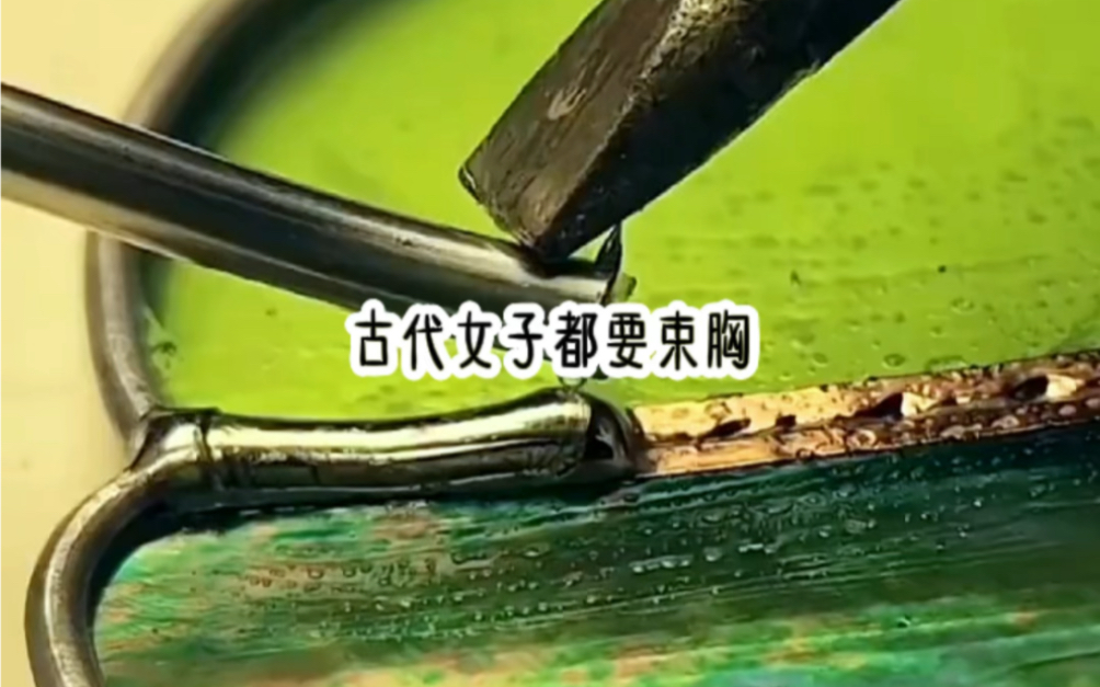 古代女子都要束胸,,所以正经人家的女子多半都是平胸