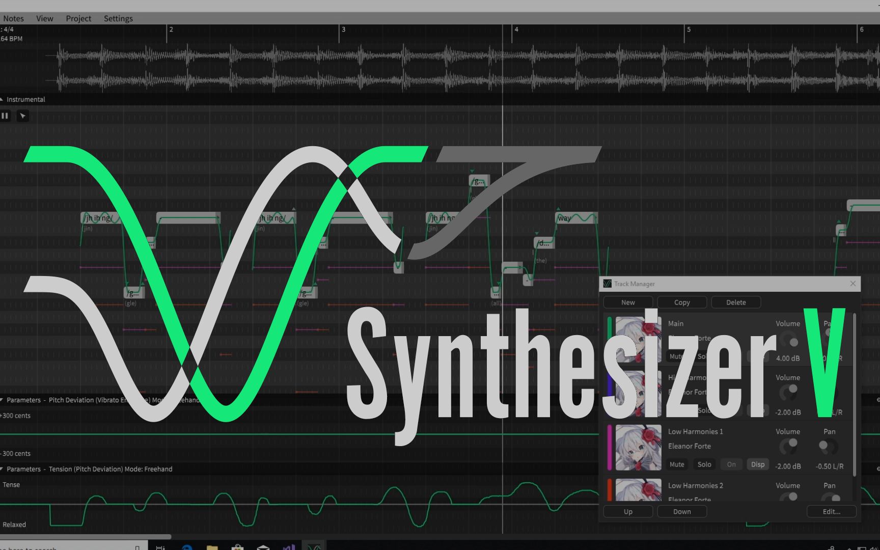 歌声合成软件 synthesizer v 正式发布