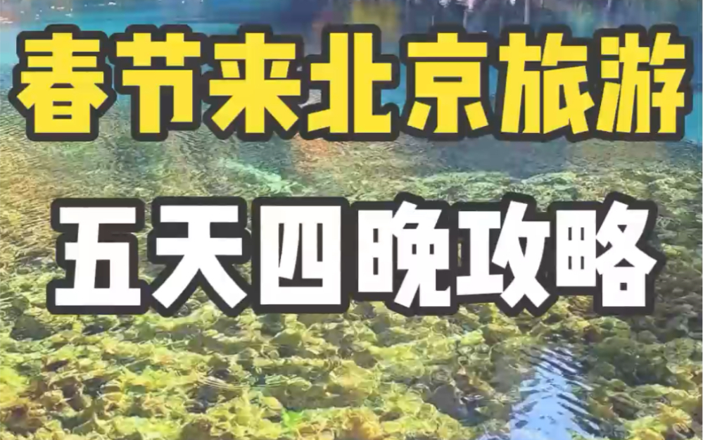 春节以后来北京应该怎么玩?穿衣指南,住宿问题,预算需要多少?看完这个视频您就知道了#北京旅游攻略#北京旅游#北京旅行哔哩哔哩bilibili