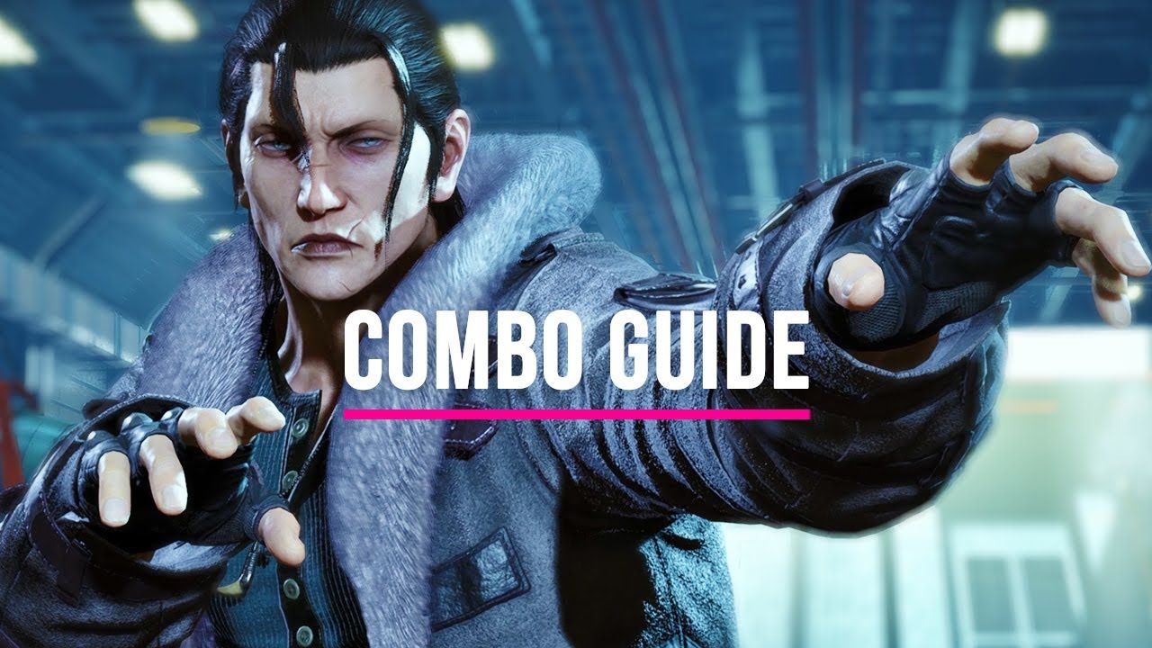 铁拳8第一季连段示范,德拉古诺夫