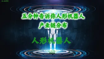 Download Video: 五分钟告诉你人形机器人产业链分布现状