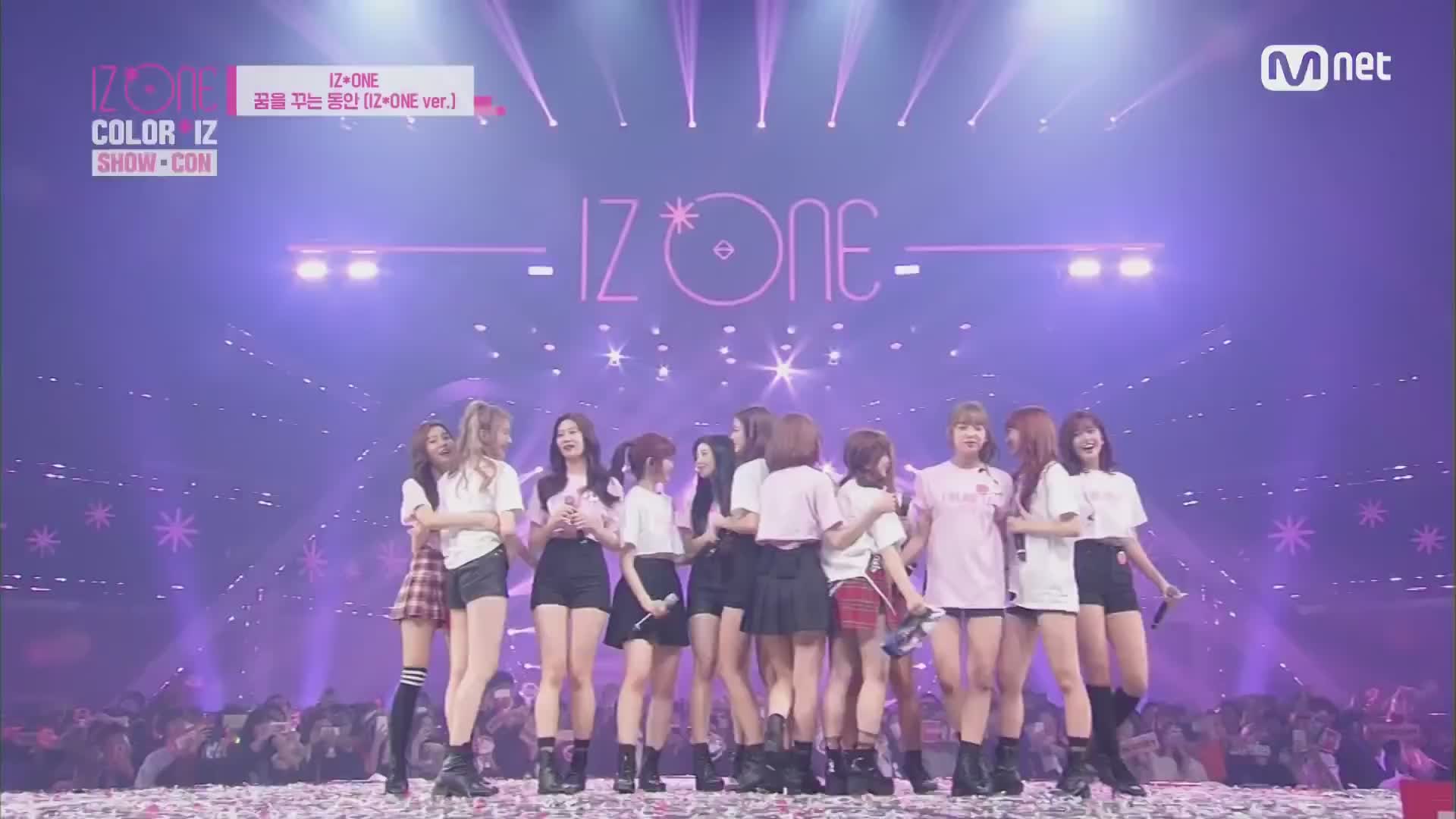 [图]（中字）搞选秀真的太好哭了！IZONE《抱梦之时》神仙现场分享