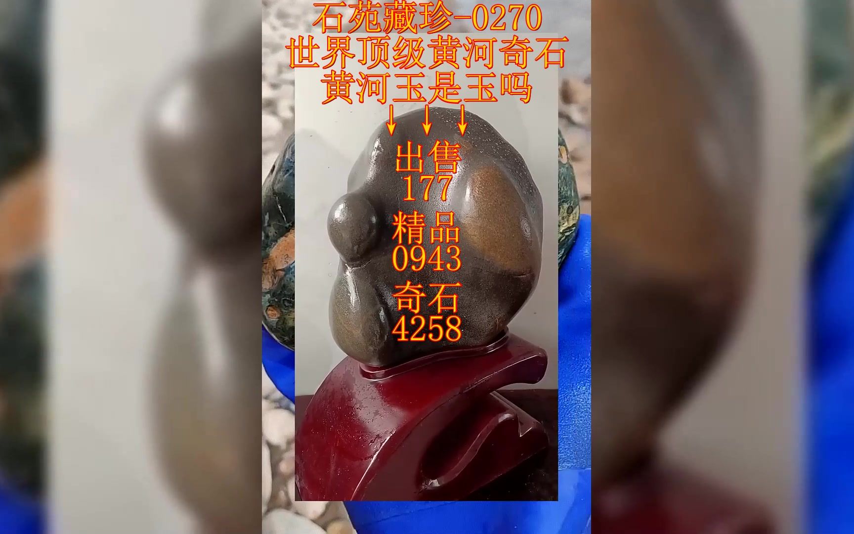 世界顶级黄河奇石,黄河玉是玉吗?哔哩哔哩bilibili