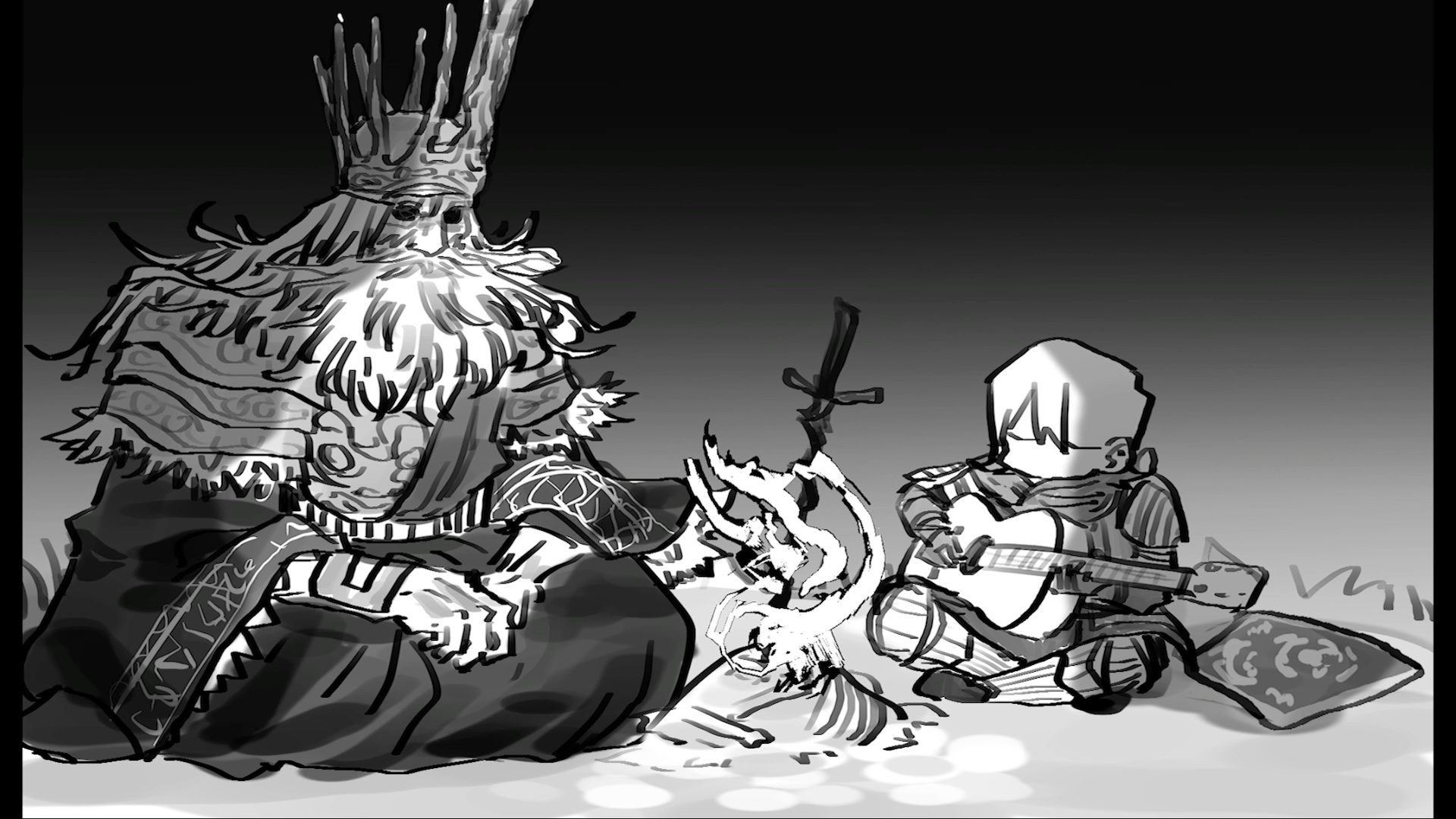 吉他darksouls乌薪王葛温