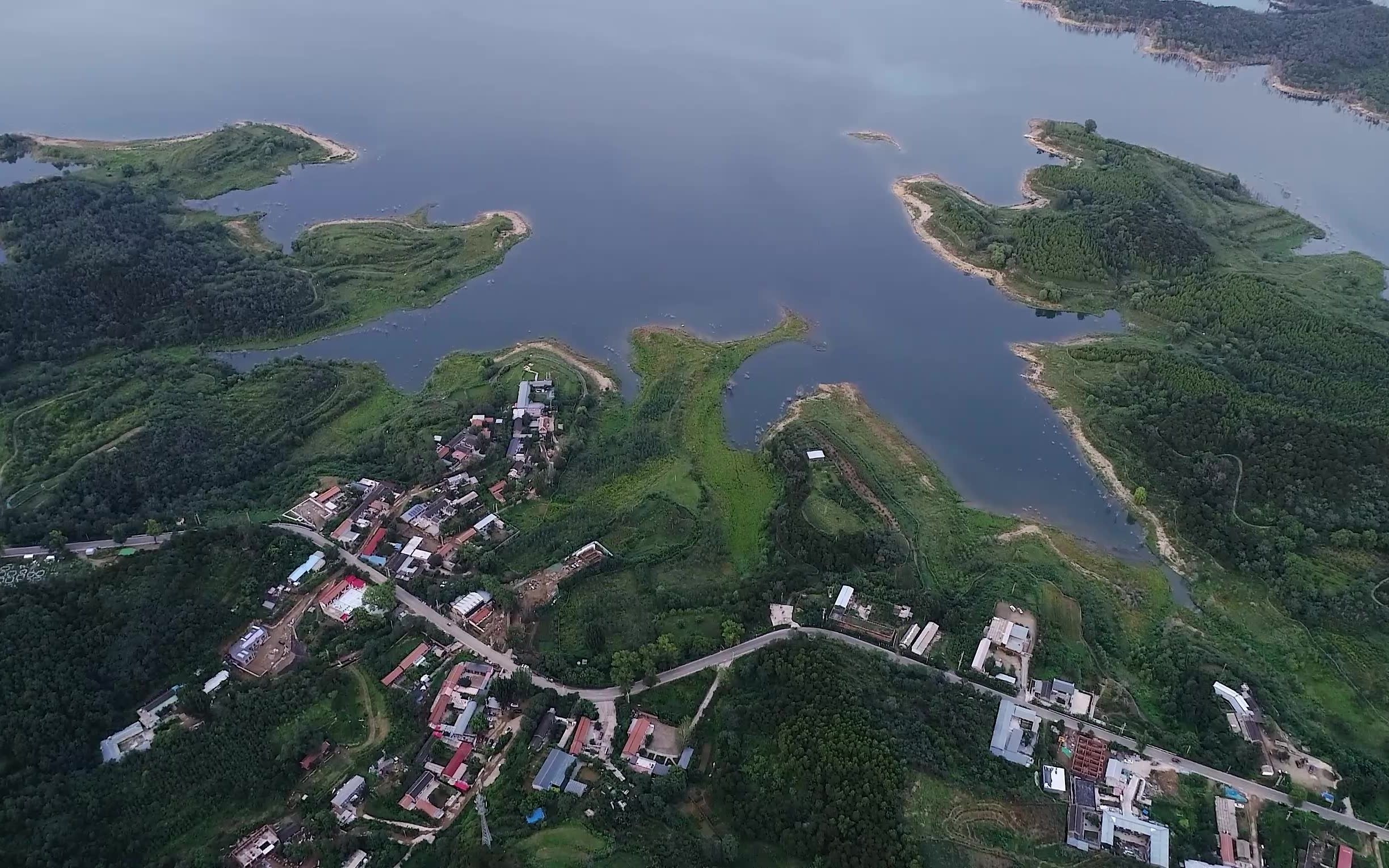 2020航拍北京密云水库