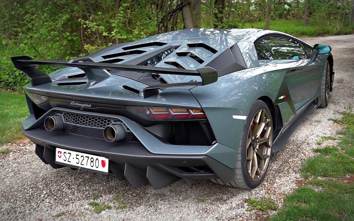 兰博基尼lp770-4 svj v12 自吸引擎-弹射起步!