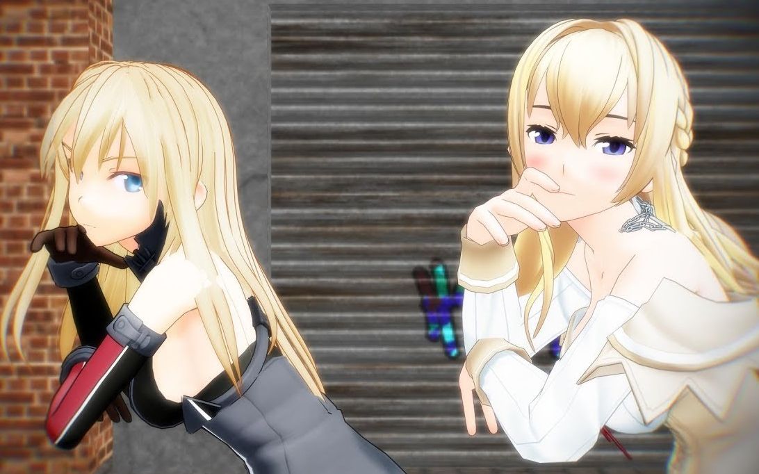 mmd舰c厌战俾斯麦shakeitoffhd1080p60fps