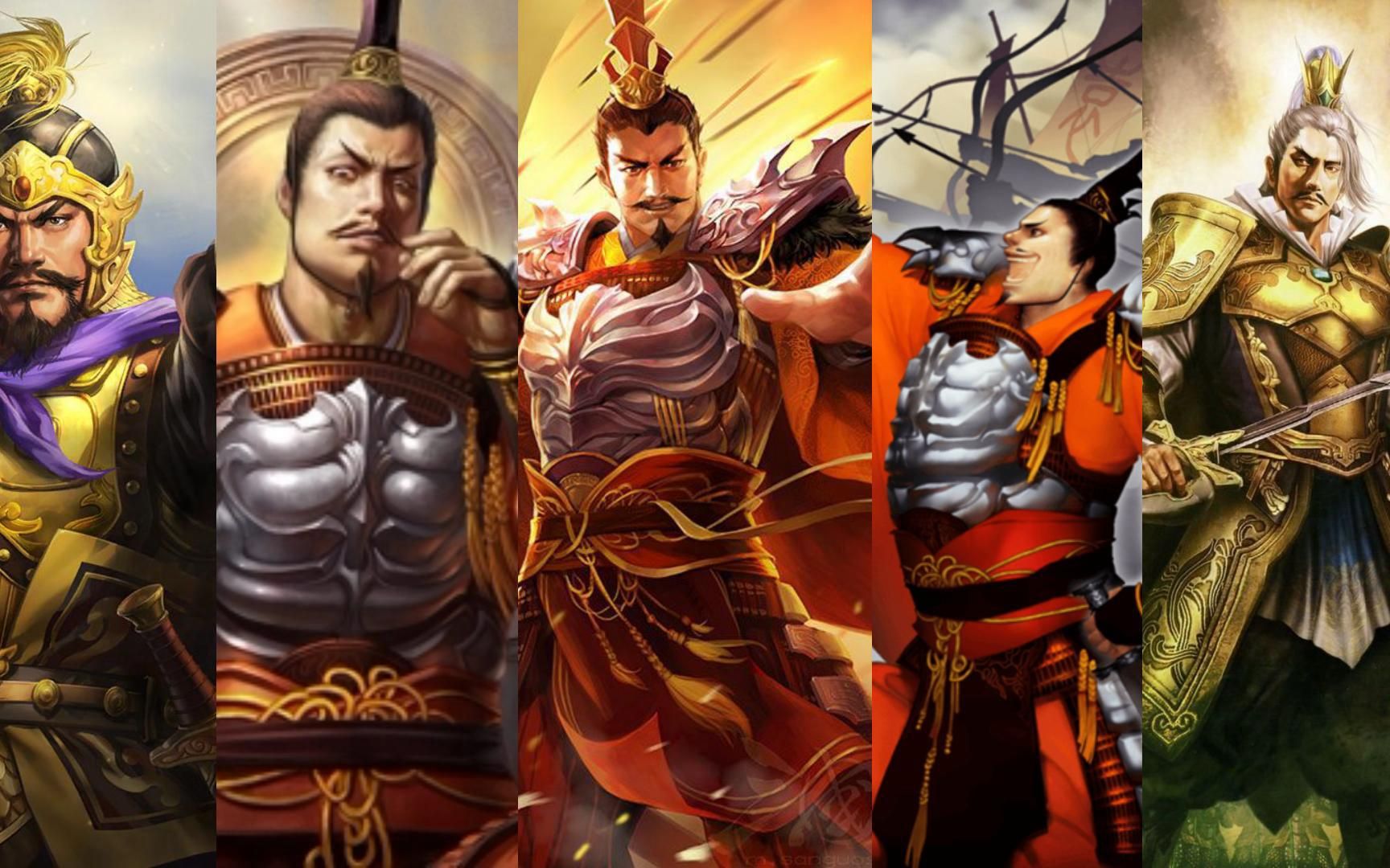 累世公卿立大名,少年意气自纵横(游戏三国人物立绘/插画/原画鉴赏袁绍