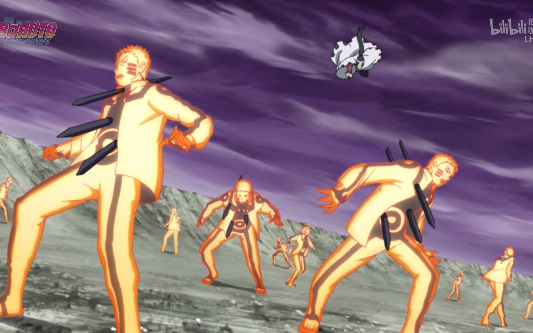 博人传火影忍者新时代鸣人展现多重影分身被轻易击退猪猪字幕组