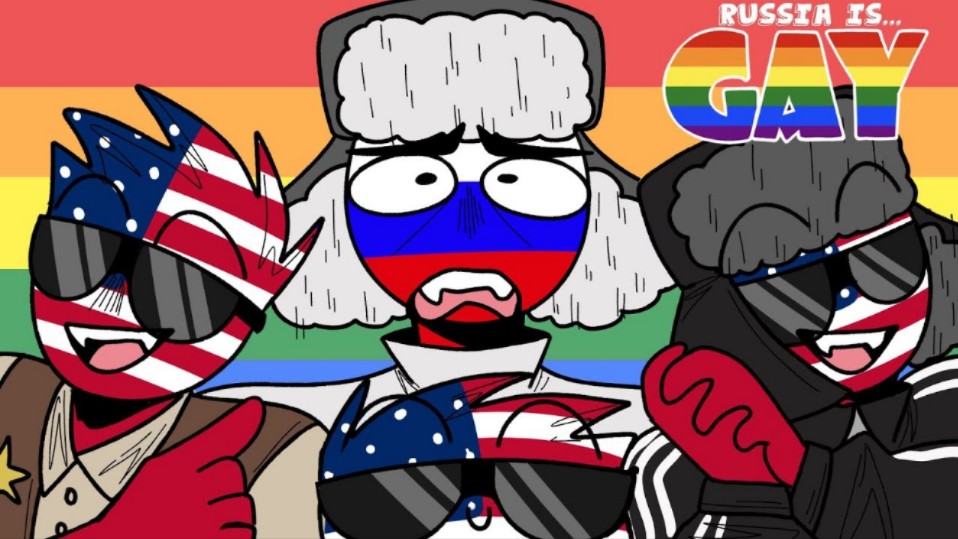 【搬运/ch/俄[countryhumans russia is gay 大毛是同 complete