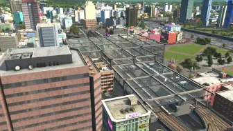 Cities Skylines 第一人称带你游览我的城市 公交1路 哔哩哔哩 Bilibili