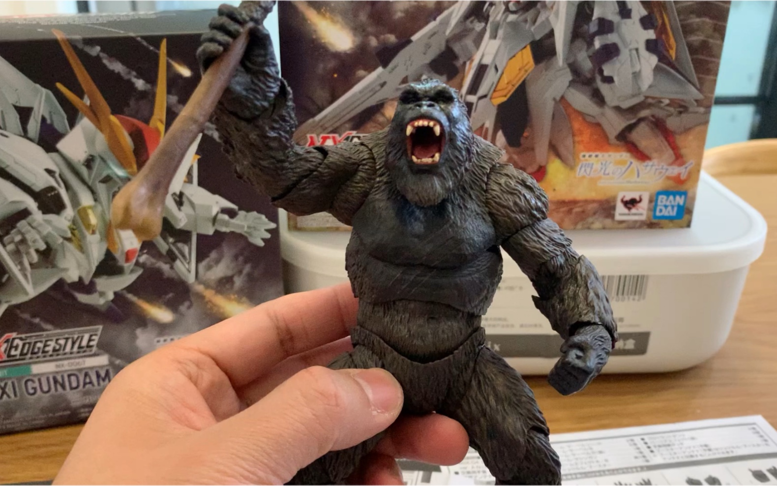 万代shm金刚!哥斯拉大战金刚系列!