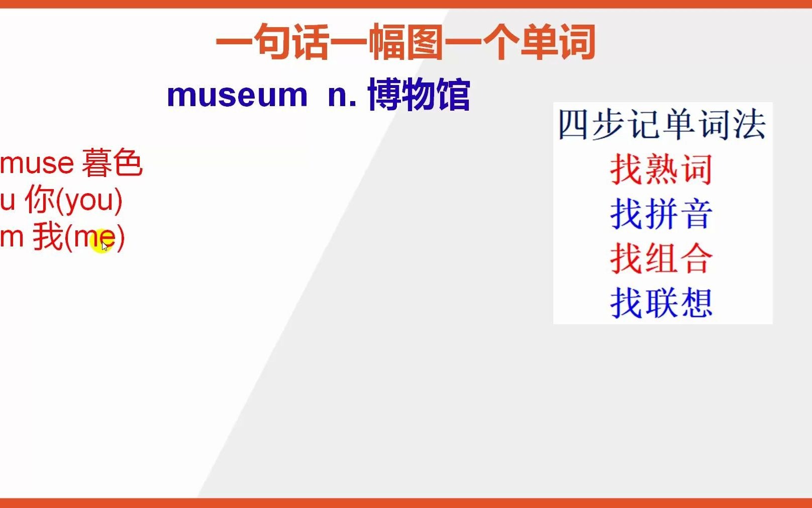 怎么背博物馆的英文单词museum哔哩哔哩bilibili