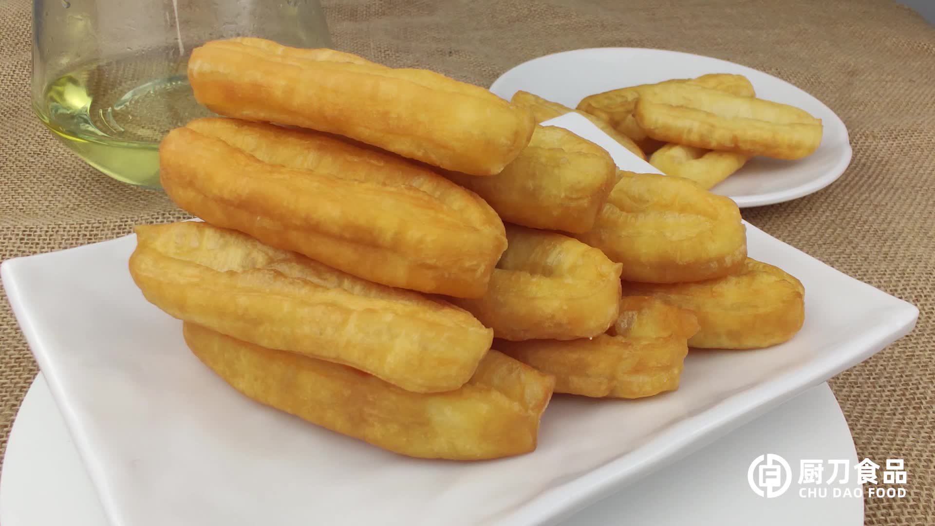 厨刀食品拇指迷你小油条香脆可口制作简单方便快捷