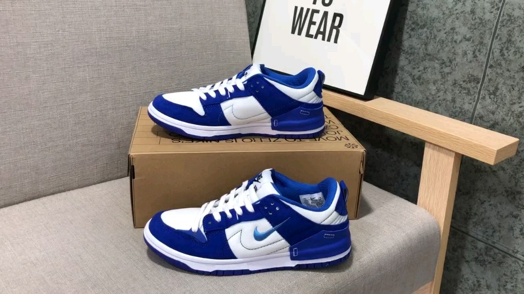 耐克nikewmnsdunk轻量扣篮破坏二代系列全新解构风低帮休闲运动滑板