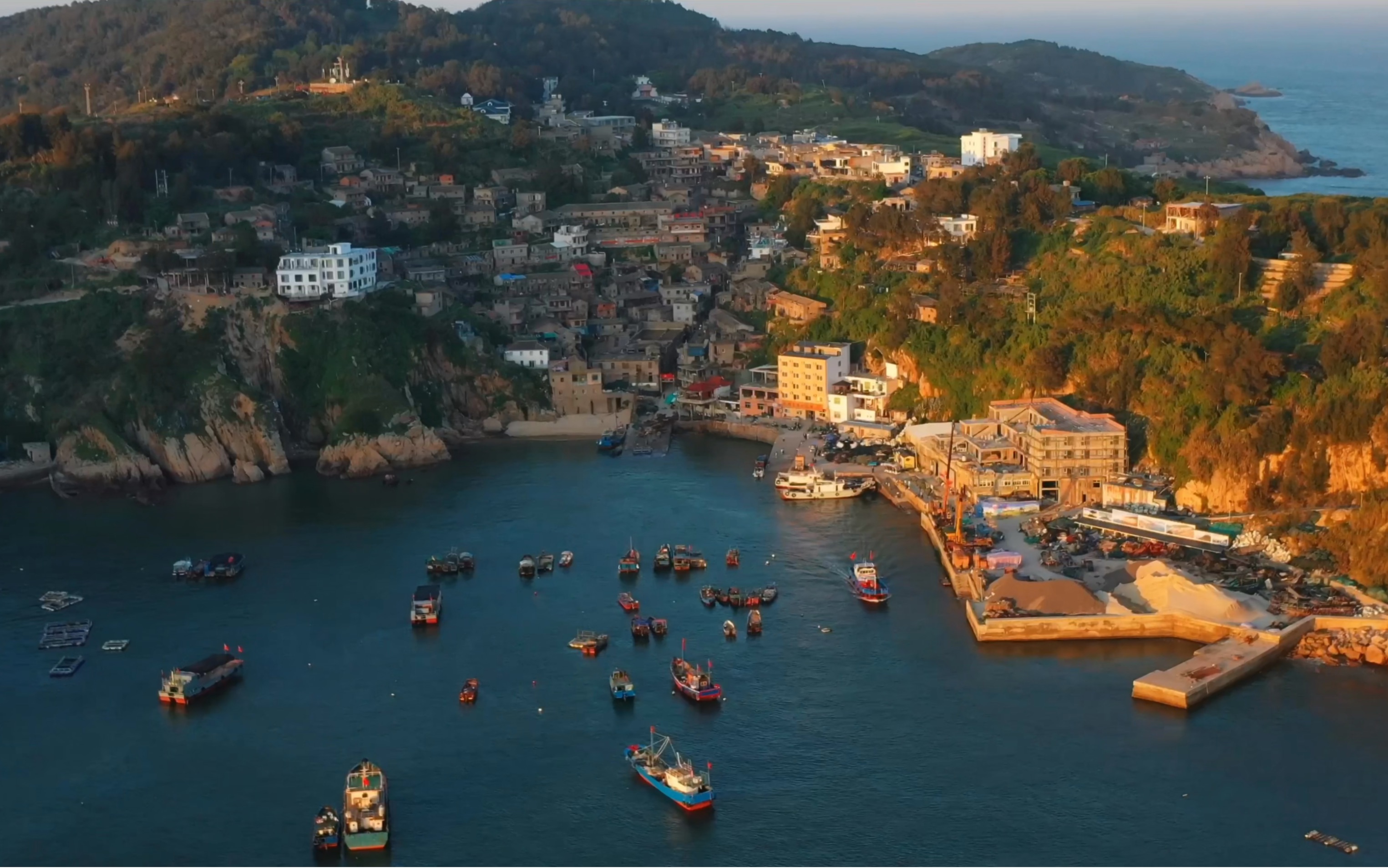 霞浦北礵岛唯美日落