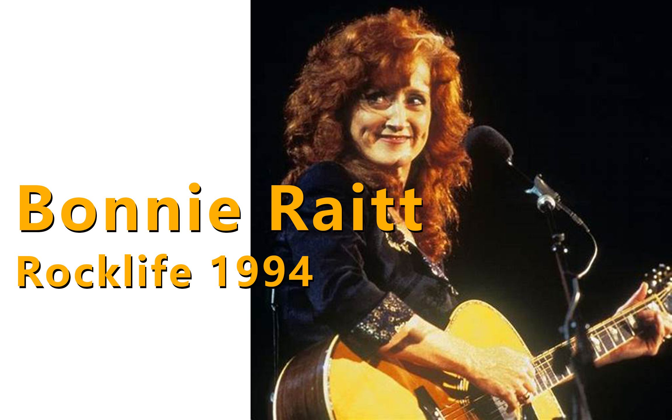 乡村女吉他手 邦妮ⷮŠ瑞特 Bonnie Raitt  Rocklife 1994哔哩哔哩bilibili