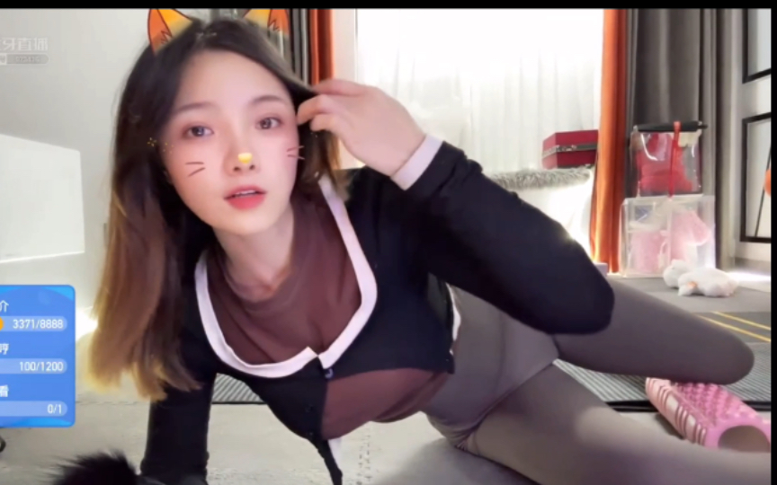 【 tg-糖果abby 】 2023.01.04直播录制 健身练臀