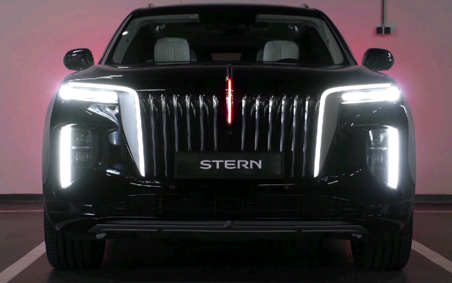 中国红旗在海外 | 红旗e-hs9在荷兰 | 黑色端庄大气!