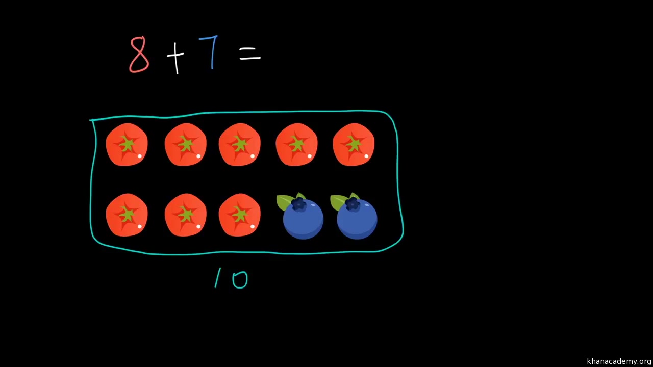 [图]【KhanAcademy】数学一年级-20以内数的认识及加减法-20以内的进位加法